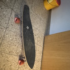 Street Surfing Longboard schwarz mit orangene...