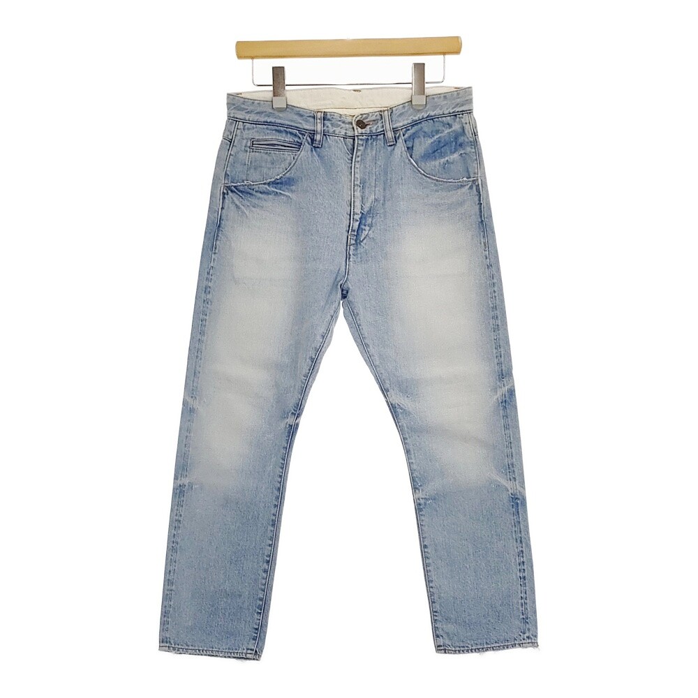 bukht ブフト denim pants navy bukht BASIC 5P SLIM DENIM PANTS slim selvedge 1/M Denim