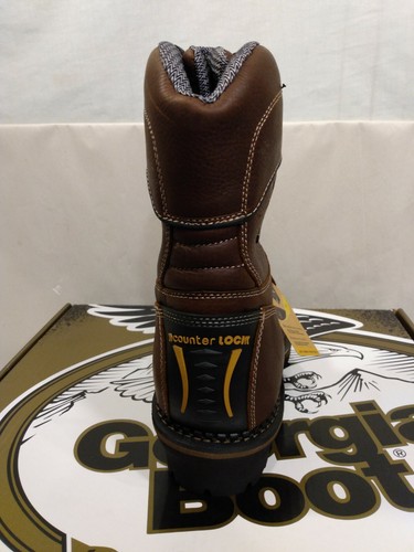 Botas Georgia Logger AMP LT Puntera Compuesta EH Impermeables Trabajo y Seguridad 13M Nuevas - Imagen 7 de 8