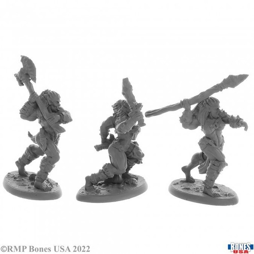 JADE FIRE WARRIORS Reaper Miniatures Bones USA: Reaper Legends REM30055 D&D - Picture 4 of 6