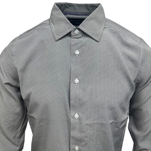 Herren Langarm 4-Wege Stretch schmale Passform Shirt lässig formell weniger Falten Komfort - Bild 40 von 40