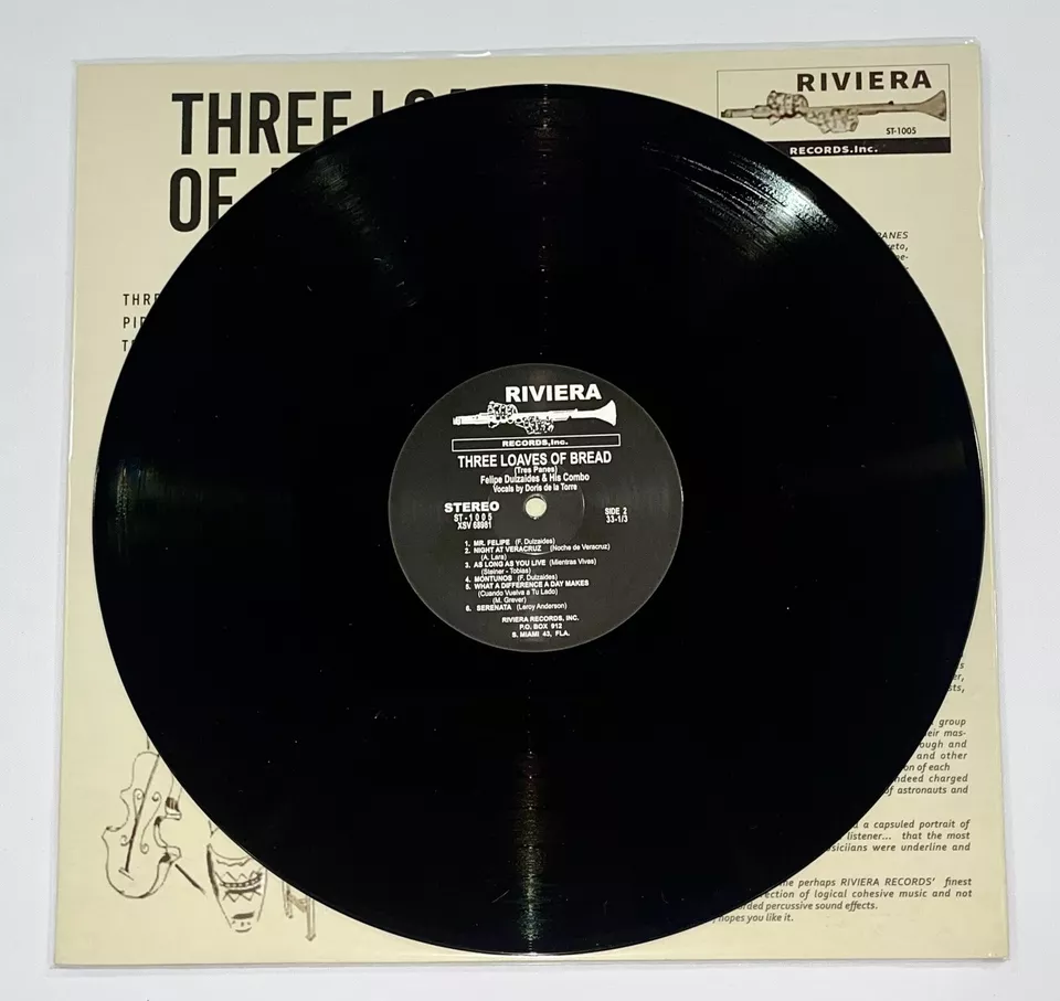 Felipe Dulzaides And His Combo - 3 Loaves Of Bread (tres Panes) - Montuno RE - Image 4 of 4