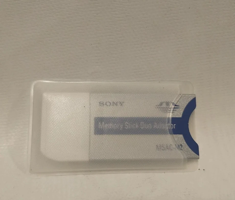 Sony Original Memory Stick Duo Adapter Aluminum Authentic MSAC-M2 - Image 4 of 4
