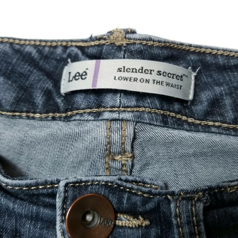 Lee Slender Secret Lower On The Waist Jeans