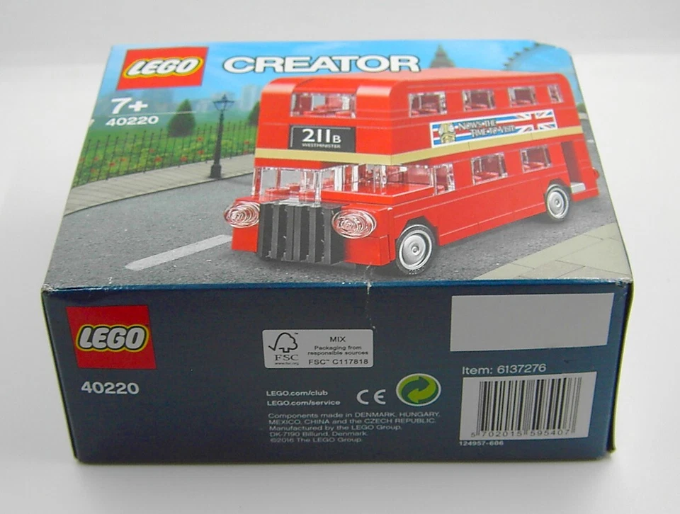 LEGO Creator 40220 • Bus Londonien - Photo 2/3
