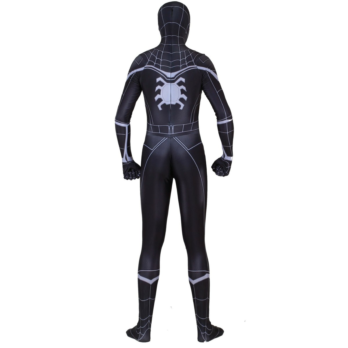 Black Spider-Man Homecoming Cosplay Costume Spiderman Suit Cos For
