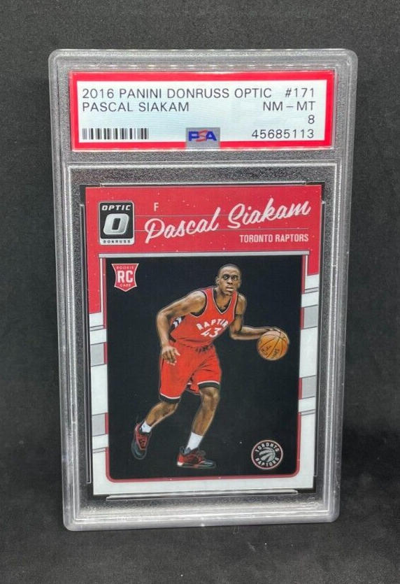 その他 Donruss Optic Pascal Siakam RC silver 2016-17 Panini Donruss Optic - Rookie Signatures Pascal