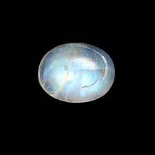 3.2 Cts Pietra Di Luna Rainbow Naturale 10x8x5 mm Ovale Gemma Sciolta S-4667