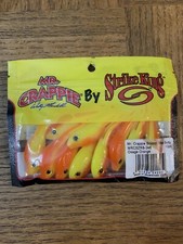 Mr Crappie Strike King Scizzor Shad Body Osage Orange-Brand New-SHIPS N 24 HOURS