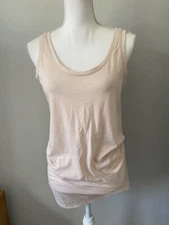 New Look Pink Maternity vest Top Size 12 womens 