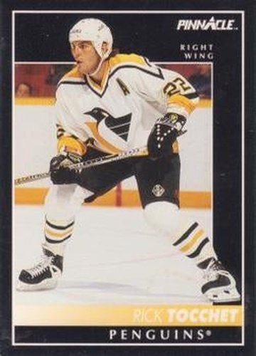#282 Rick Tocchet - Pittsburgh Penguins - 1992-93 Pinnacle Canadian Hockey