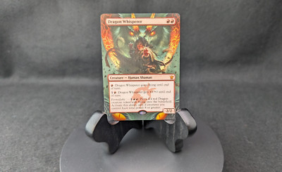 MTG Dragon Whisperer Alter | Hand Painted Full Art Custom | Magic EDH Commander