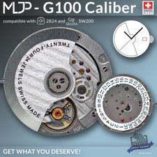 MOVEMENT LA JOUX PERRET G100 AUTOMATIC, SWISS MADE comp. ETA2824/SELITTA SW200 