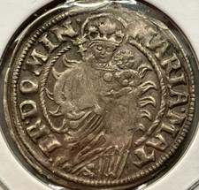 1622 German States Hildesheim 1 Mariengroschen Rare ~ XF