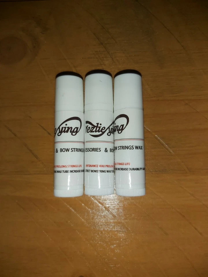 Bow String Wax / Crossbow rail lube 4.3g x 3 recurve/compound archery. UK Stock - Image 4 of 4