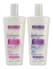 Capilatis - Champú + Acondicionador con Keratina Vegetal Hair Therapy x2 unid.