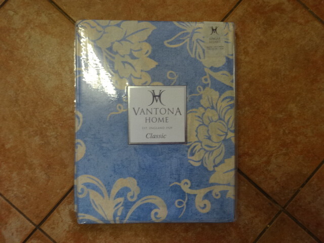 VANTONA ""SOPHIA BLUE  "" SINGLE BEDSET BNIP