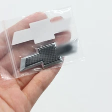 Bowtie Steering Wheel Sticker Emblem For Che*vro-let Universal Chrome Black