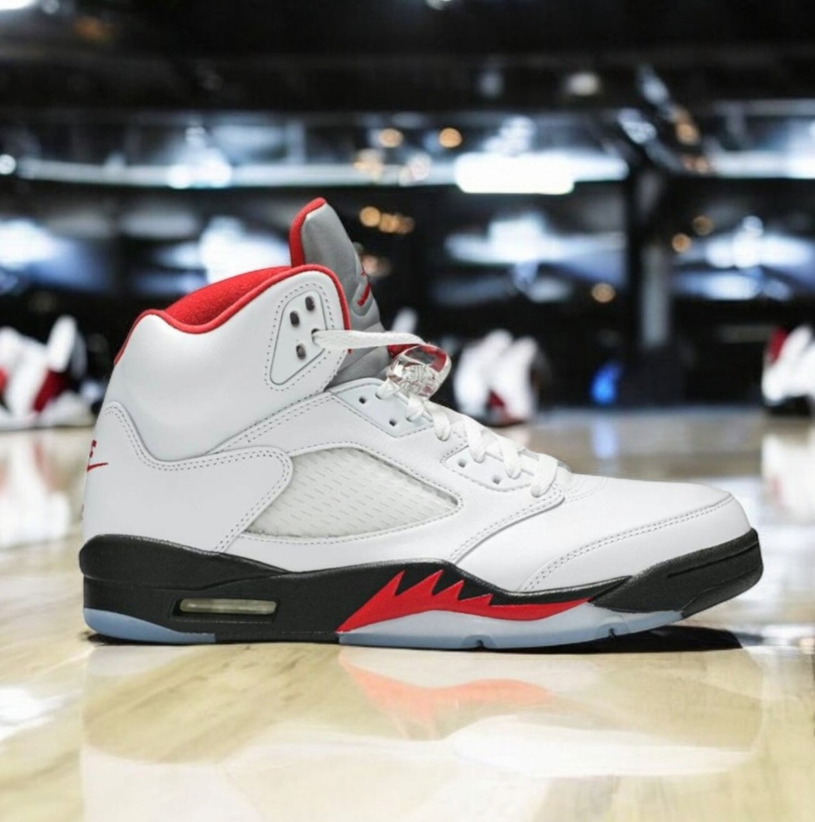 Size 16 - Jordan 5 Retro Mid Fire Red for sale online | eBay