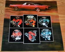 1968 Dodge Engine Options Original Dealer Advertisement Ad 68 Charger 426 440 38