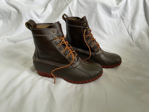 ll bean boots red sole