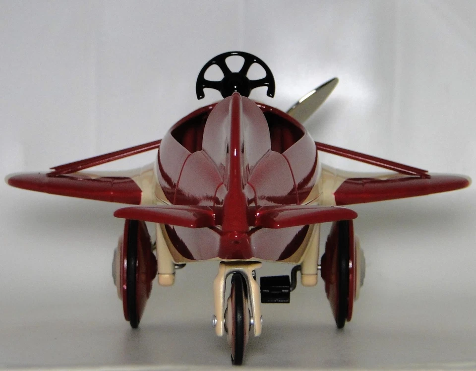 Pedal Car Plane WW2 Metal Ford Aircraft P51 Mustang 1967 "Too Small to Ride-On" - Image 2 of 4