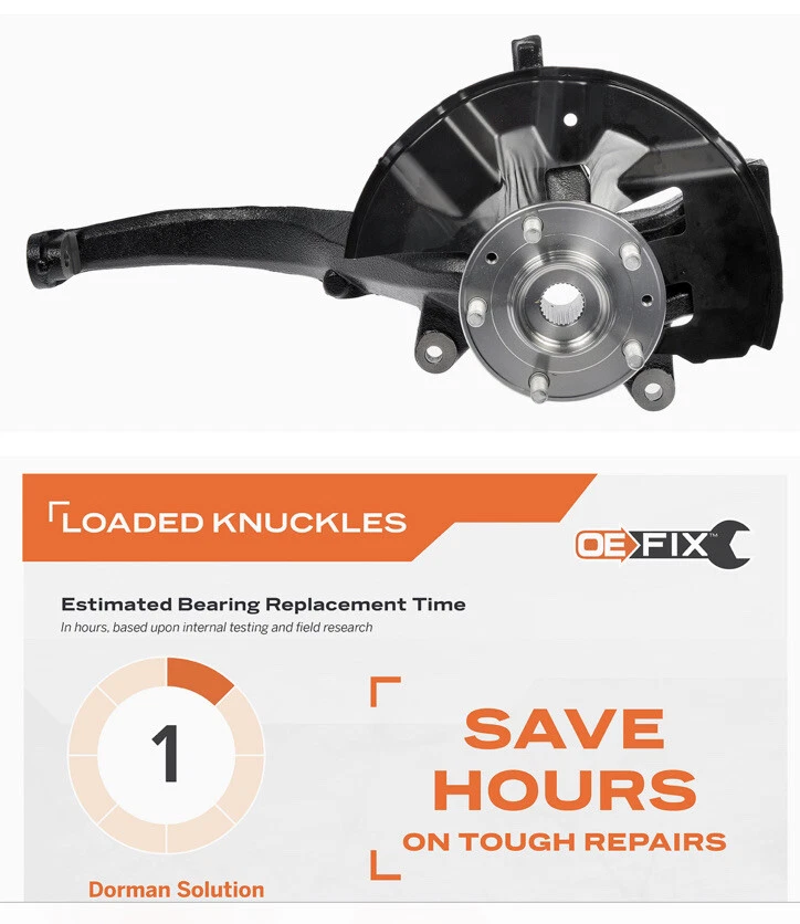 Nudillo de dirección cargado lado conductor delantero Dorman 698-409 Ford, Lincoln, Mercury Foto 2 de 4