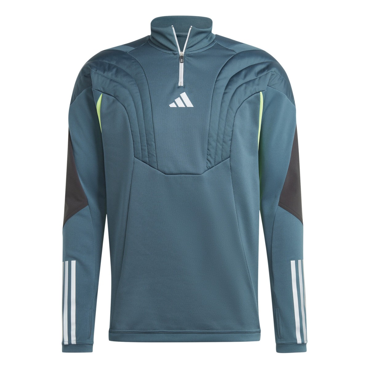 adidas Men's 1/4 zip competition Tiro 23 Winter top, Blue, S