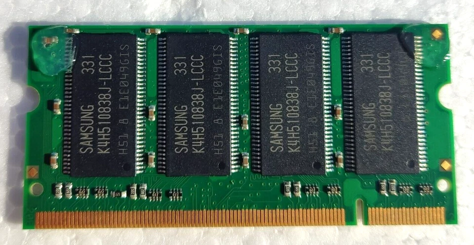 Transcend-Samsung 512MB 1RX8 DDR 400 200PIN SODIMM Foto 2 de 2