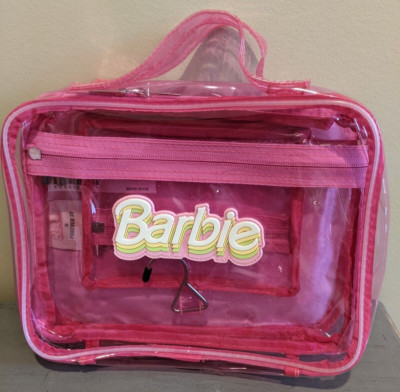LAST ONE! Barbie x Forever 21 | Barbie Transparent Backpack Forever 21 Barbie Graphic Clear Crossbody Bag CLEAR New SOLD  main image 3