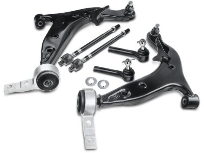 44VY93J Front Control Arm Ball Joint Tie Rod End Kit Fits 2004-2009 Nissan Quest