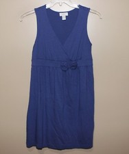 ANN TAYLOR LOFT Women's Sz S Blue DRESS  EUC
