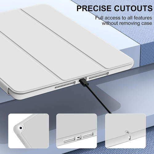 For iPad 10 9/8/7th Gen 10.2, iPad Air 1/Air2, Air 4/5th Soft TPU Magnetic Cover - Picture 27 of 55