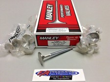 Manley 11501-8 1.560 Small Block Chevy Race Flo Exhaust Valves Set Of 8 Manley 11501-8 1.560 Small Block Chevy Race Flo Exhaust Valves Set Of 8