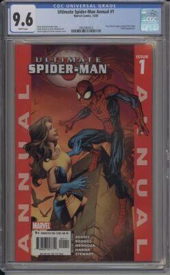 ULTIMATE SPIDER-MAN #1 - CGC 9.6 - PETER PARKER - KITTY PRYDE - X-MEN