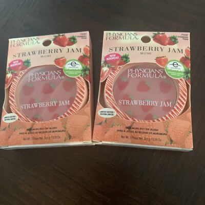 Brand New Physicians Formula Strawberry Jam Murumuru Butter Blush 1712357 2 Pack