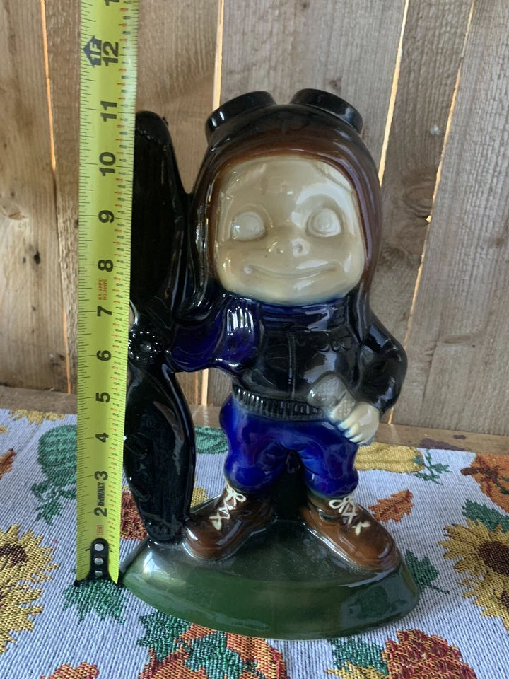 VINTAGE 1975 Peter Pilot Research & Development Jim Beam Decanter Jug Rare - Image 2 of 4