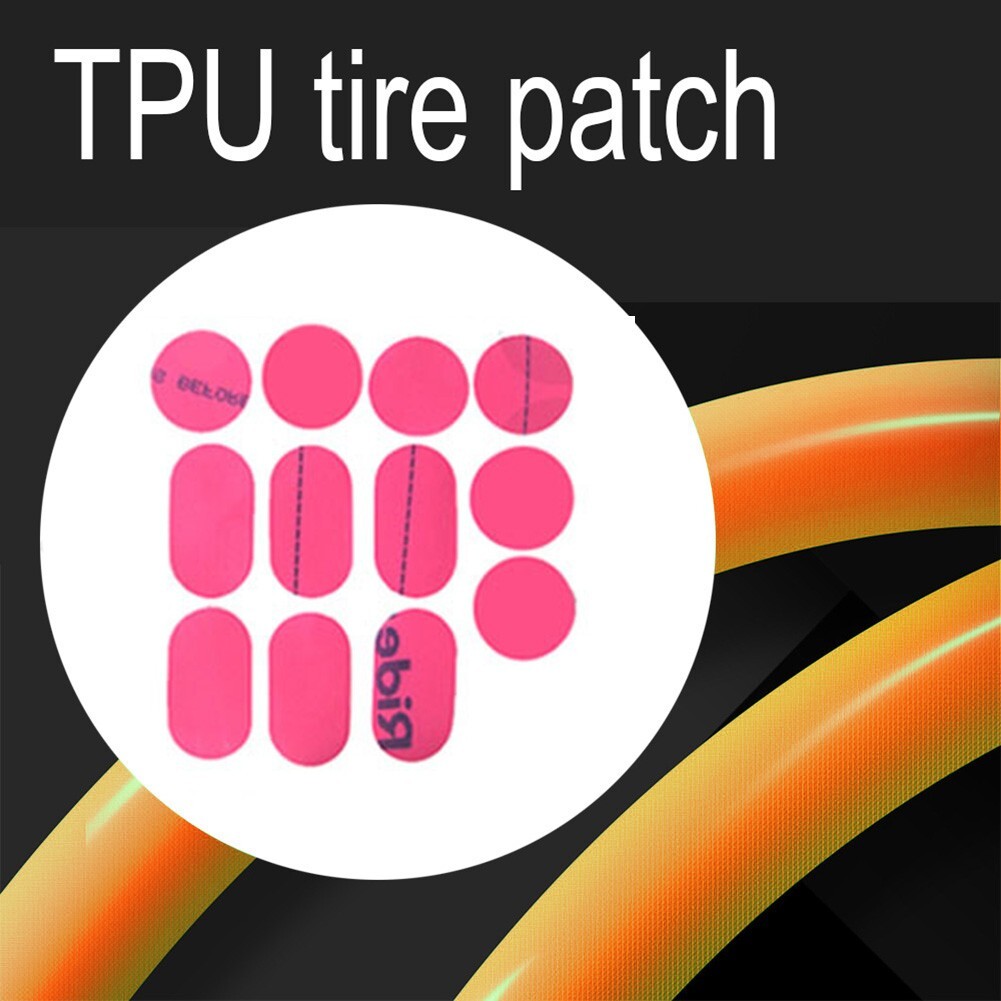 TPU Inner Tube Repair Kit Transparent Patches and Glue for Easy