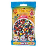"Hama BüGelperlen Midi \"Volltonmix\", Im Beutel 1000 StüCk"