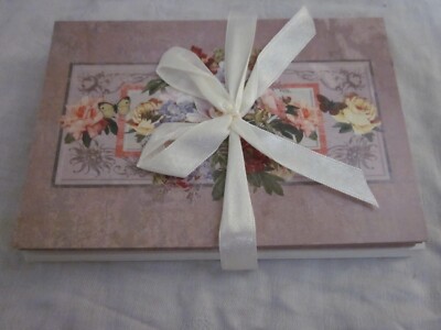 15 Vintage Rose Floral Butterfly Blank Note Cards Stationary & envelopes unused