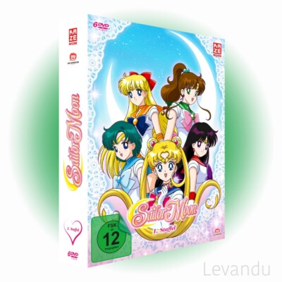 DVD SAILOR MOON - STAFFEL 1 - GESAMTAUSGABE (Episoden 1-46) - 6 DVD's