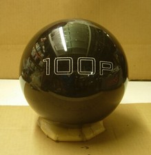 12 LB Track 100P Polyester Black Sparkle Bowling Ball USA - New w/o orig box