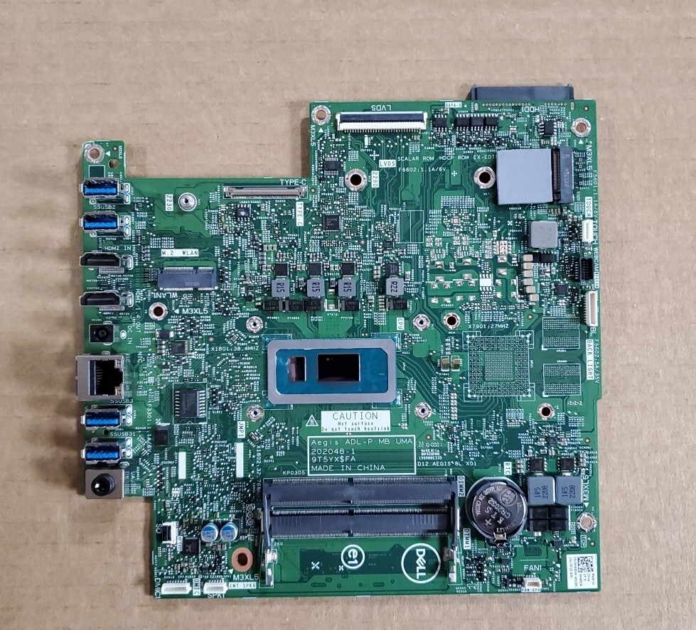 Dell Inspiron 24-5410 27-7710 Motherboard Aegis ADL-P i7-1255U