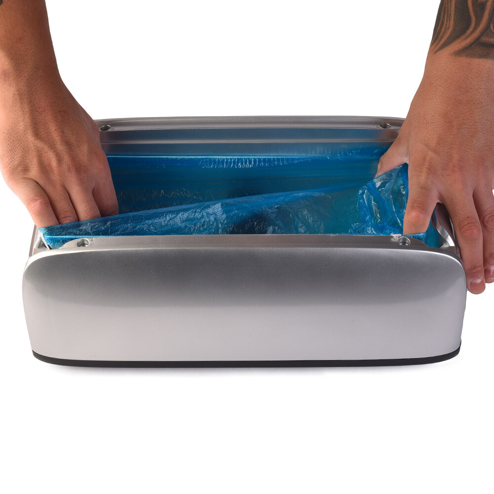 Dispenser Automatico Copriscarpe AMC - Professionale Per Casa E Ufficio, Con 100 Copriscarpe Omaggio - Foto 9