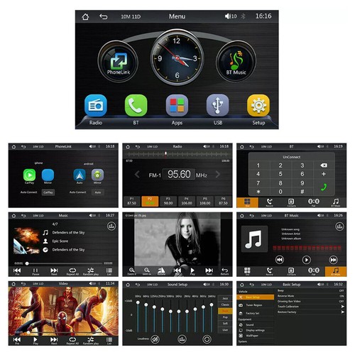 Portable 7" Wireless Apple CarPlay Android Auto Touch Screen Car Radio Stereo AU - Picture 10 of 15