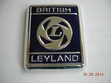 Mgb Midget Triumph Spitfire Jaguar Tr British Leyland Badge Emblem Blue