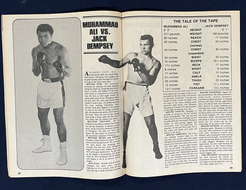 Big Book of Boxing, Sept. 1976, Muhammad Ali, Joe Louis, Max Rosenbloom, Tunney - Picture 10 of 19
