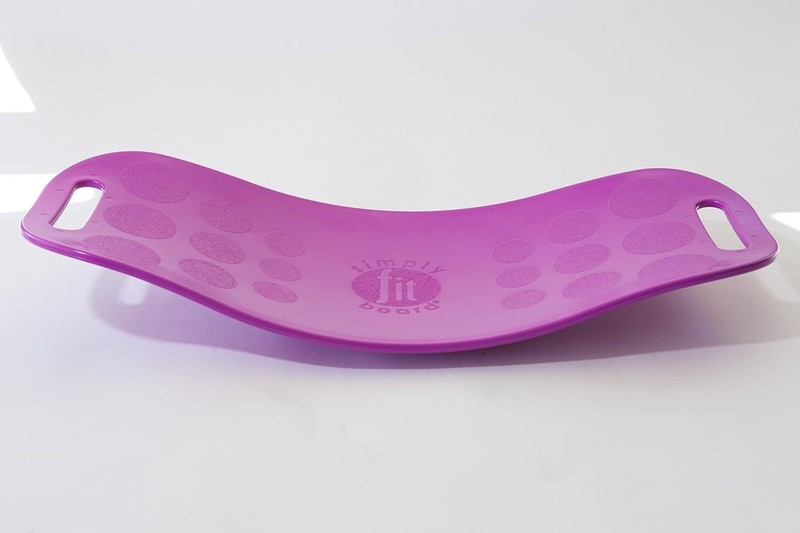 SIMPLY FIT Board Workout Exercise Balance Core Strength Fitness Magenta Purple
