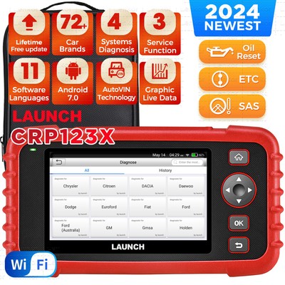 2025 Launch CRP123E CRP123X Profi Automotive Diagnosegerät OBD2 Scanner Tester