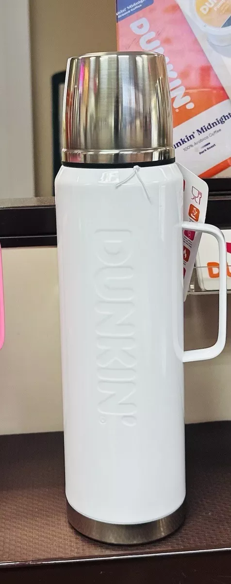 NEW Dunkin Thermos 32 Oz Stainless Steel 